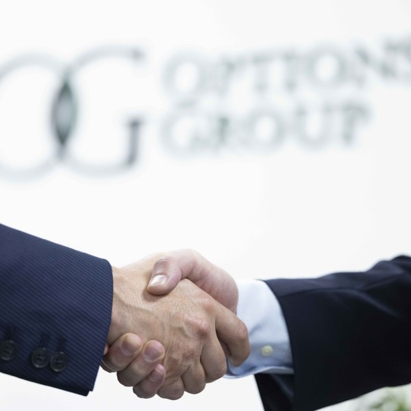Options Group Shaking Hands Jobs With Our Clients